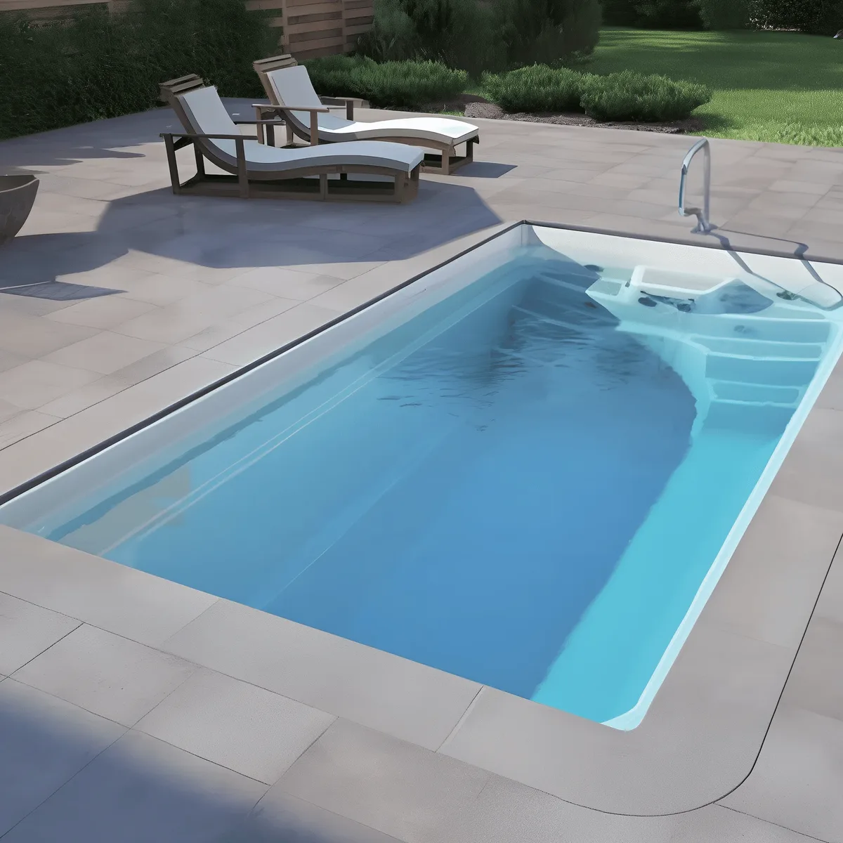 Композитный бассейн Laguna 5 — вид сверху в Волхове