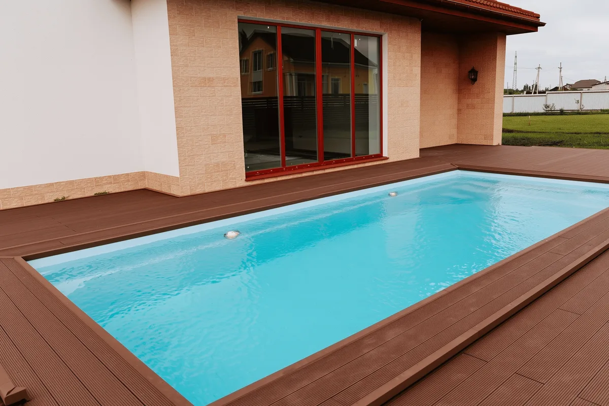 Композитный бассейн Laguna 8 — вид сверху в Волхове