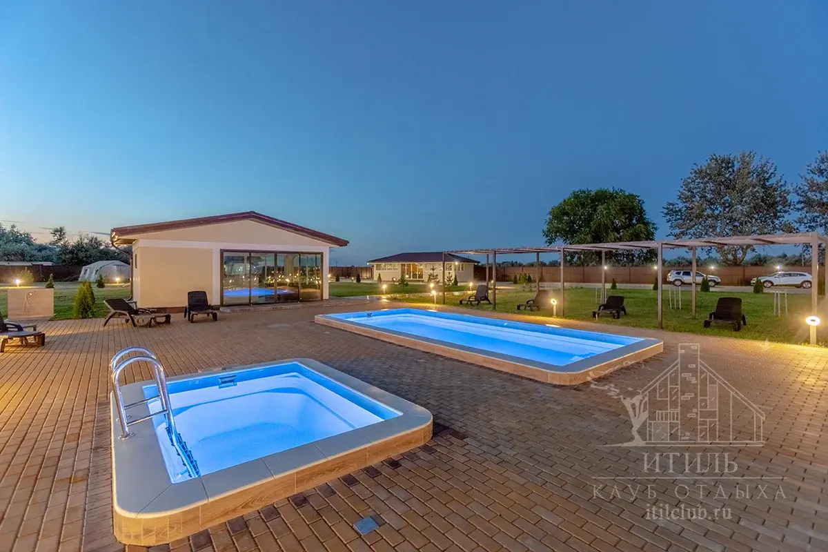 Композитная купель Laguna 3 — установка в Волхове