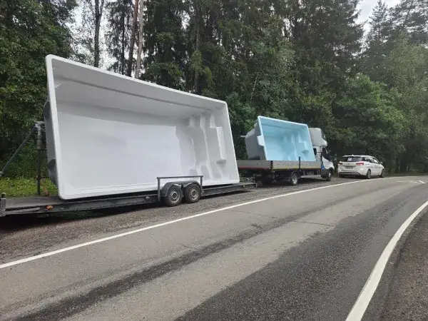 Доставка бассейна в Волхове